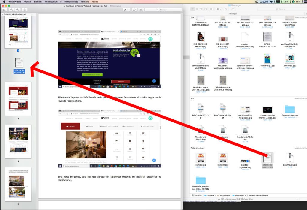 Unir Dos O M S Archivos Pdf Con Vista Previa En Mac Una Soluci N