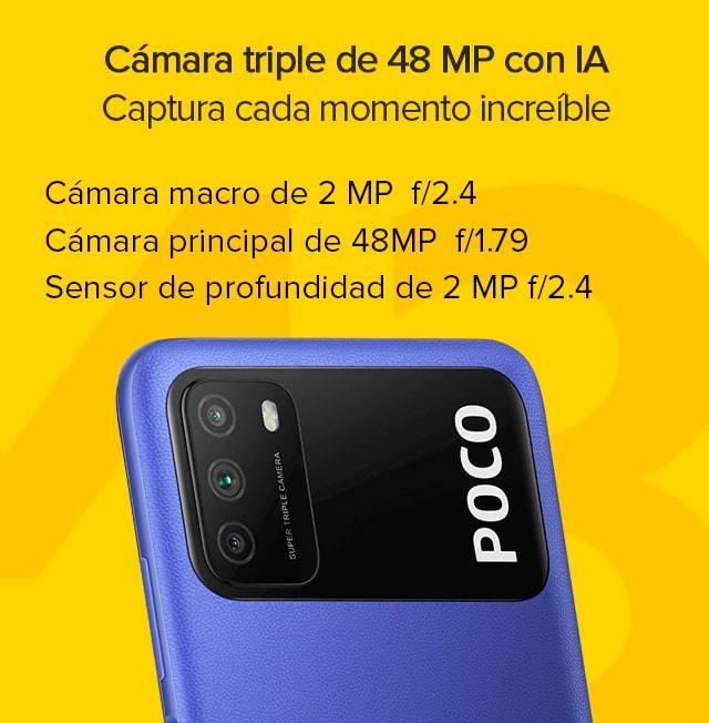 Cámaras POCO M3