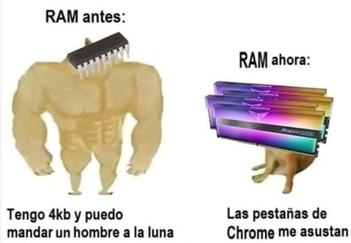 Meme de las Memorias RAM