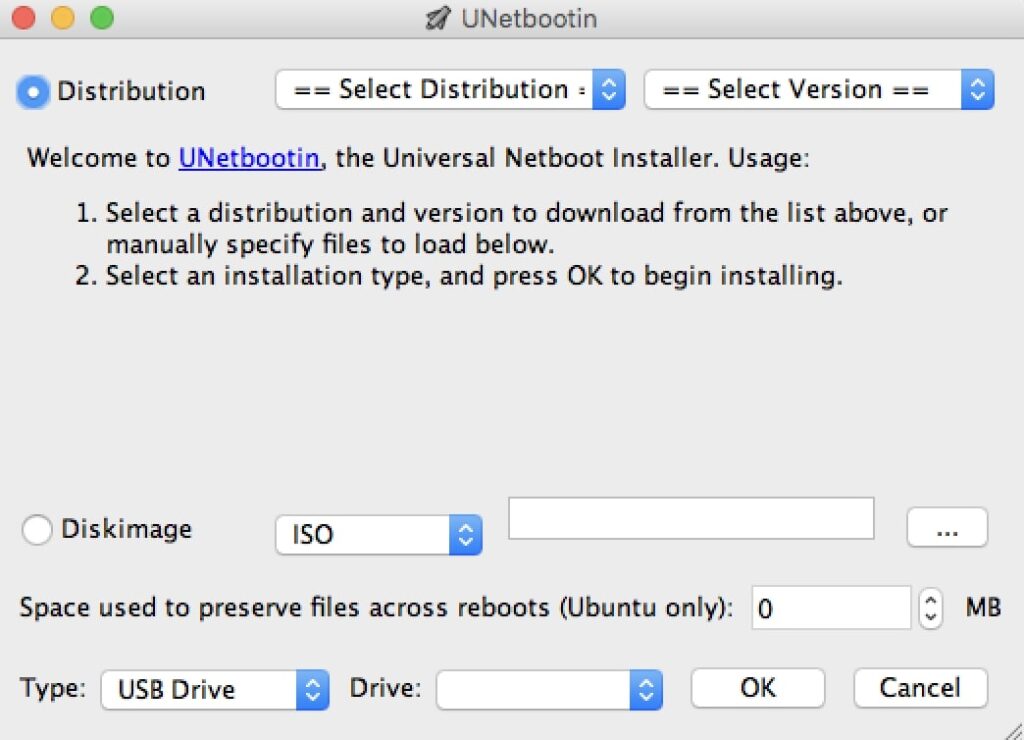 unetbooting-usb-booteable